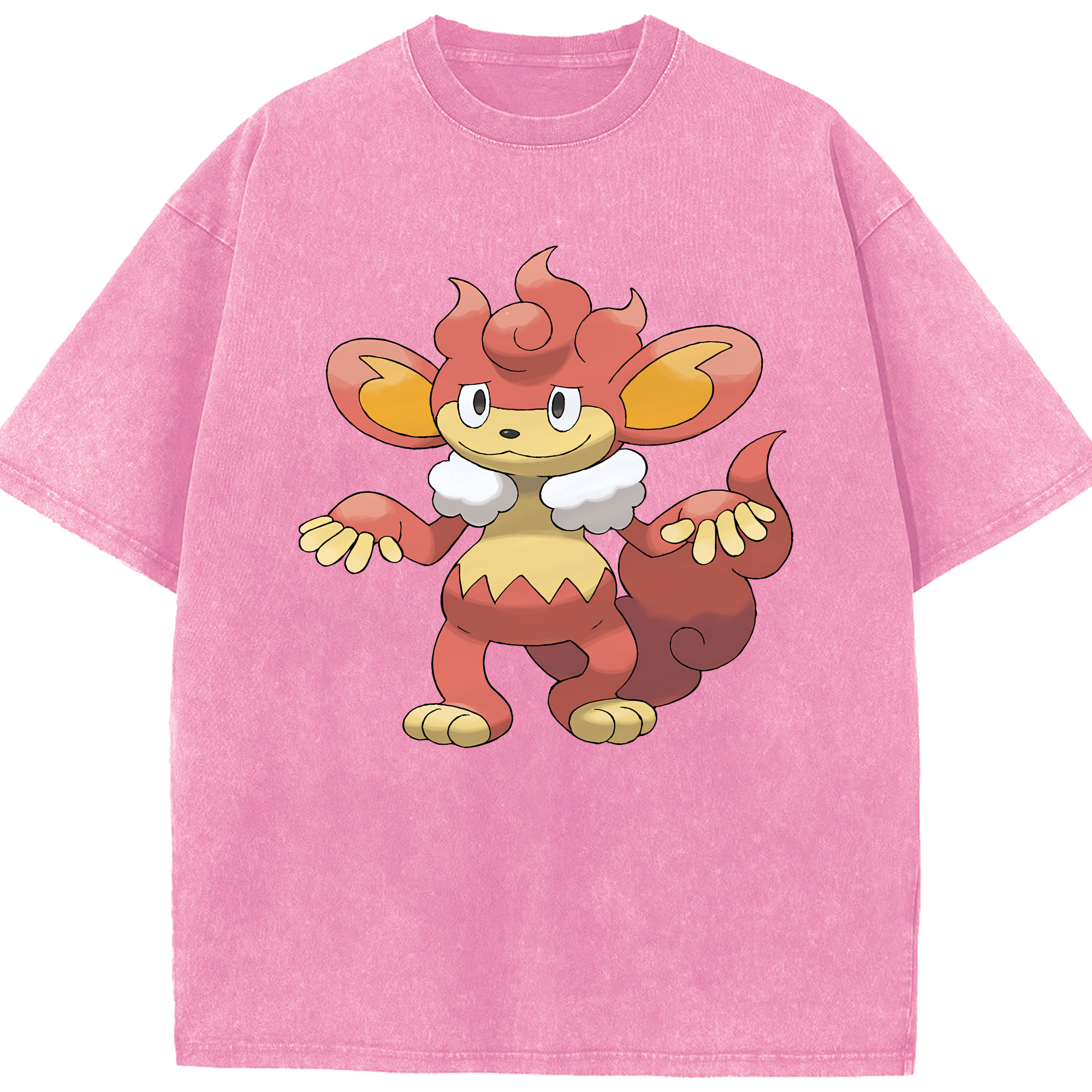 （画像用） ポケットモンスター Pokémon 綿100% ヴィンテージ風 半袖Tシャツ（フロントプリント）